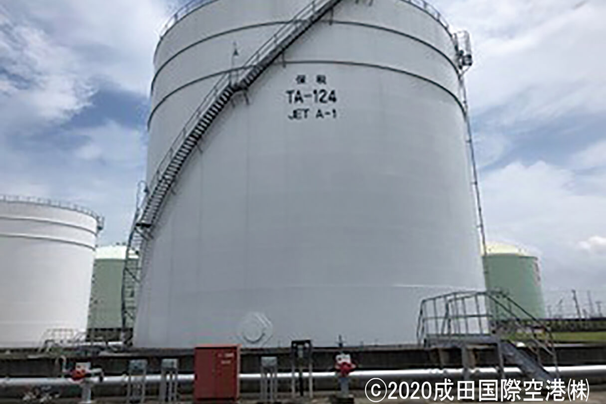 燃料タンク(9,000KL縦置き円筒型)
